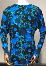 Ladies sweater with print