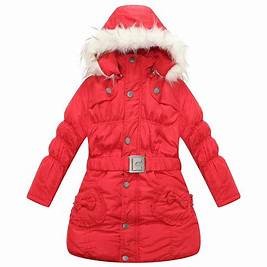 Girl's Padding Jacket with hood